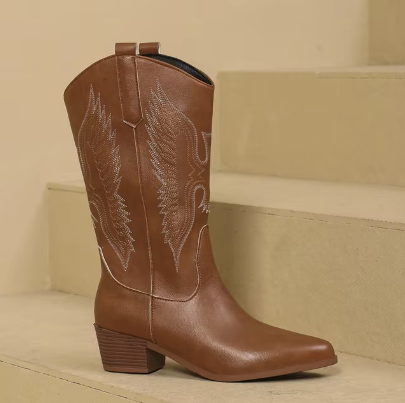Valenzora | Leather Cowgirl Boots