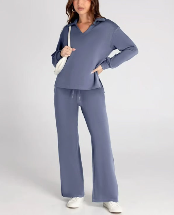 Valenzora | Women's Two-Piece Set: Comfortable & Trendy Look for Women