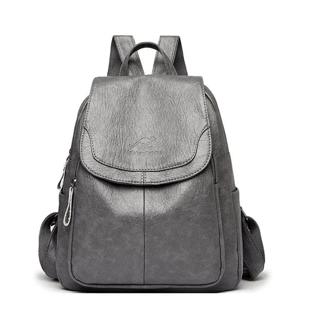 Valenzora | Anti-Diebstahl-Lederrucksack für stilbewusste Frauen