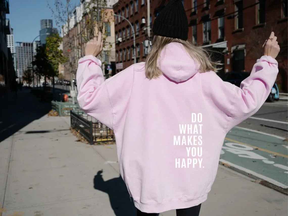 Valenzora – Damen-Kapuzenpullover – Lässiger Streetstyle mit Schriftzug