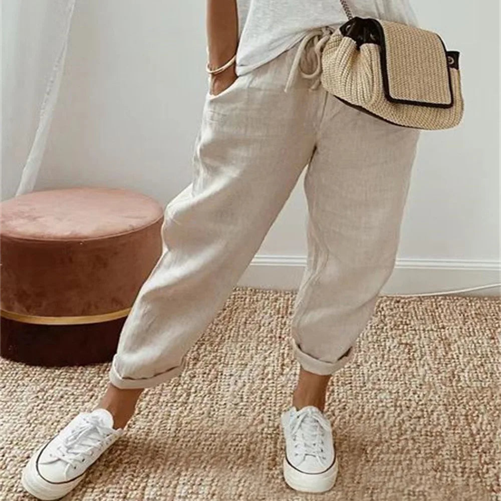 Valenzora | Bequeme Leinenhose