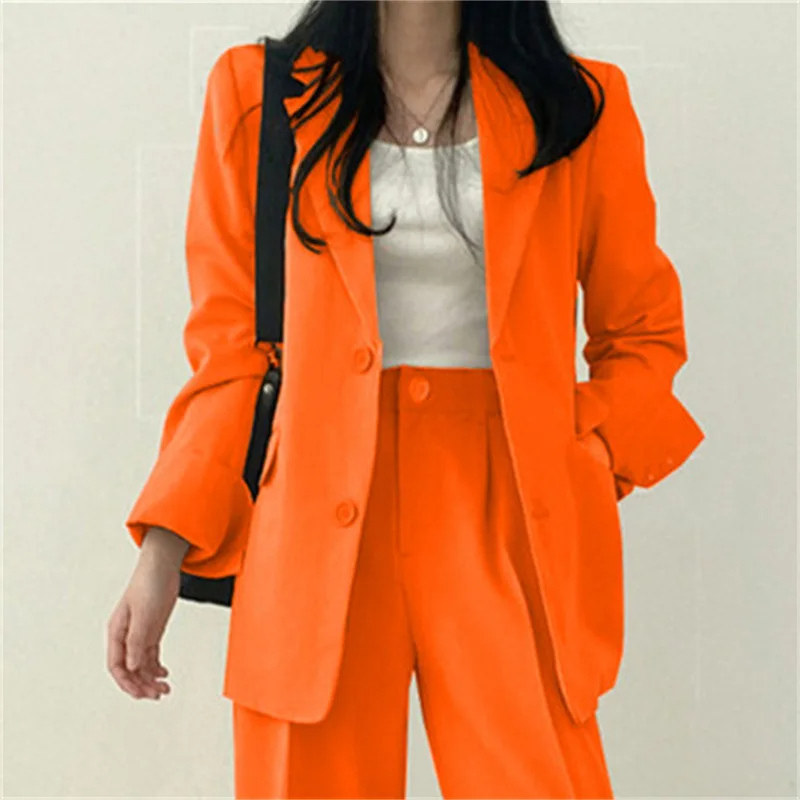 Valenzora | Langer Damenblazer mit breitem Revers und legerer Passform