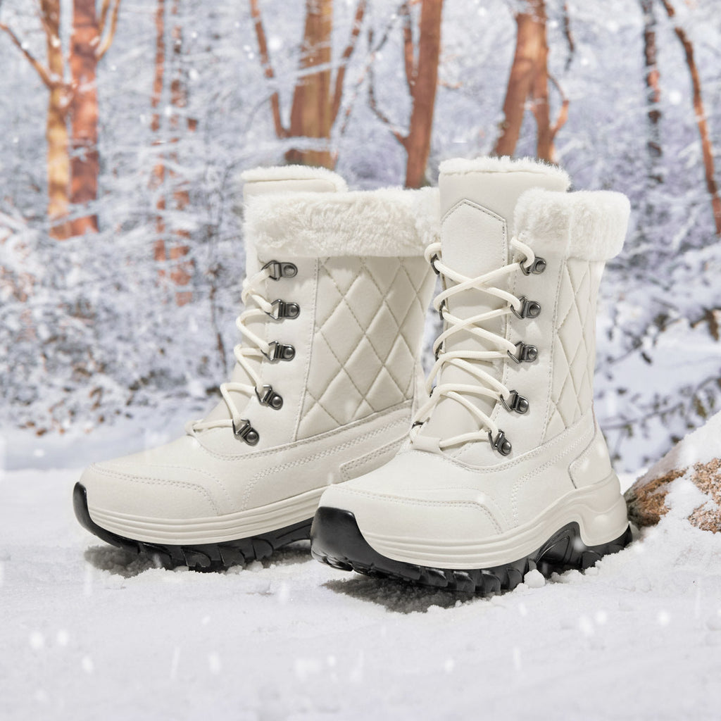 Valenzora | Casual winter fleece-lined boots for women