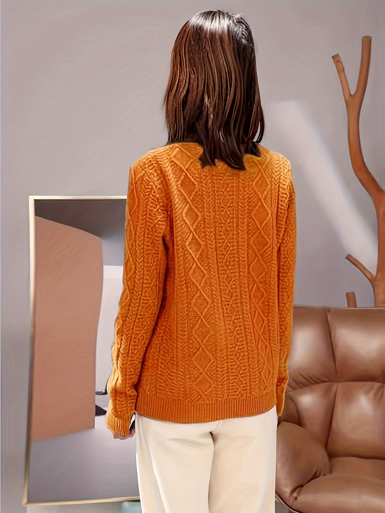 Valenzora | Comfortable knitted wool sweater