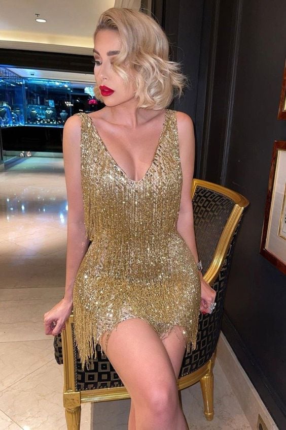 Valenzora | Sexy Tassel Party Dress