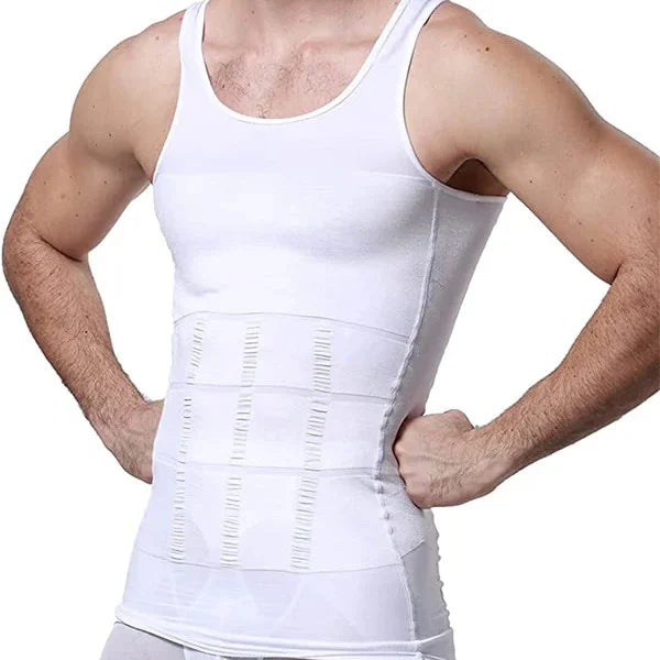 Valenzora | Slim Fit Kompressions-Body Shaper mit Bauchkontrolle und unsichtbarem Unterhemddesign