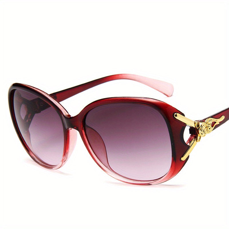 Valenzora | Große Sonnenbrille mit Farbverlauf für Damen
