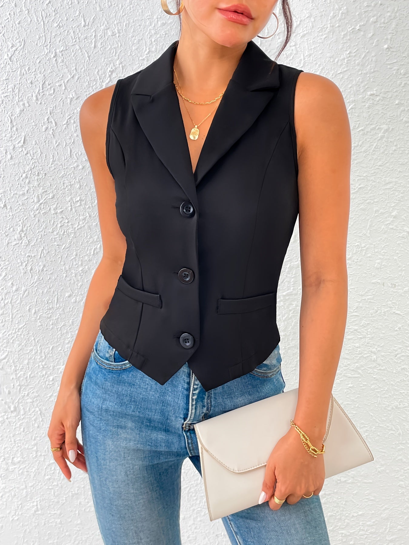 Valenzora | Stylish one-button vest