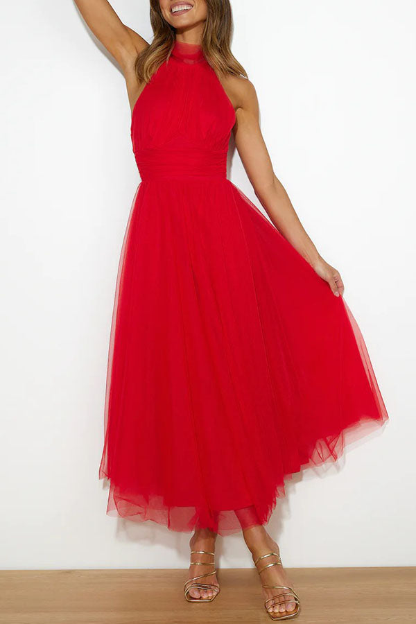 Valenzora | Dress with Long Skirt Design
