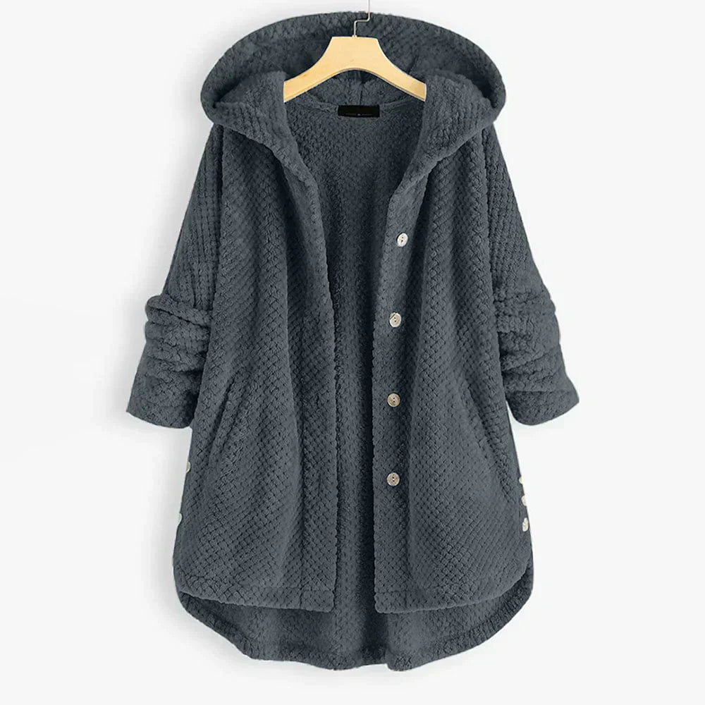 Valenzora | Stilvolle, superweiche Kapuzenjacke aus Fleece