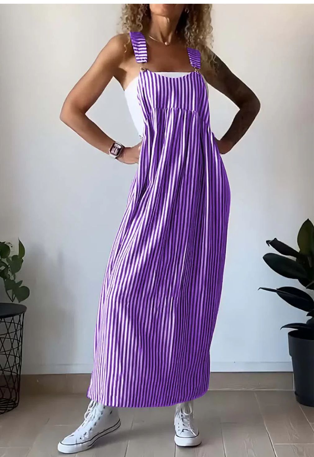Ella™ - Casual Striped Dress