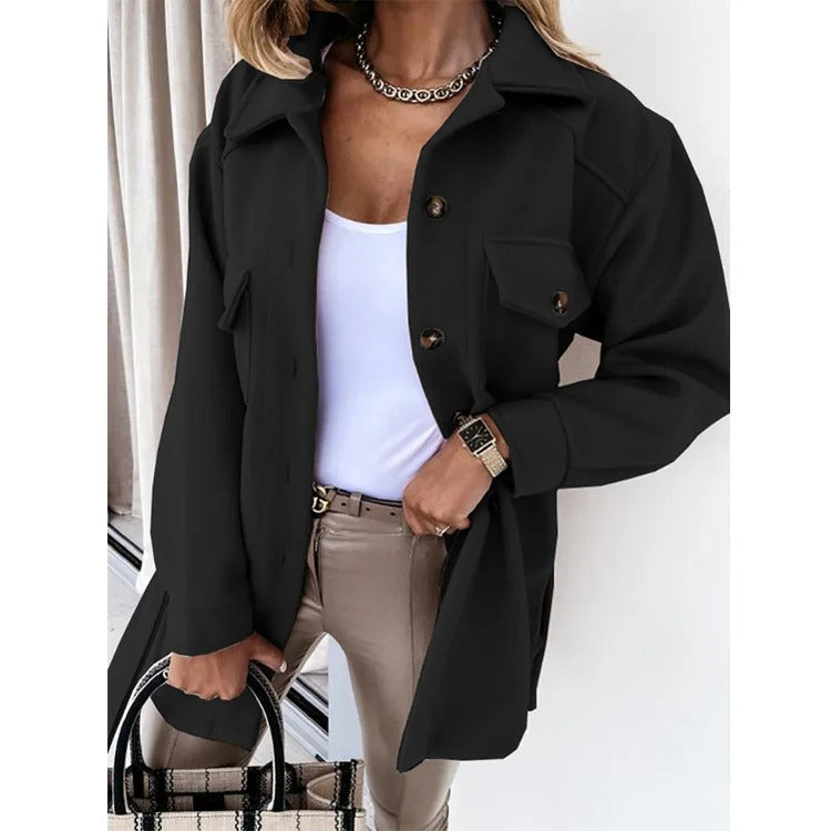 Valenzora | Summer jacket, lightweight wool, long jacket