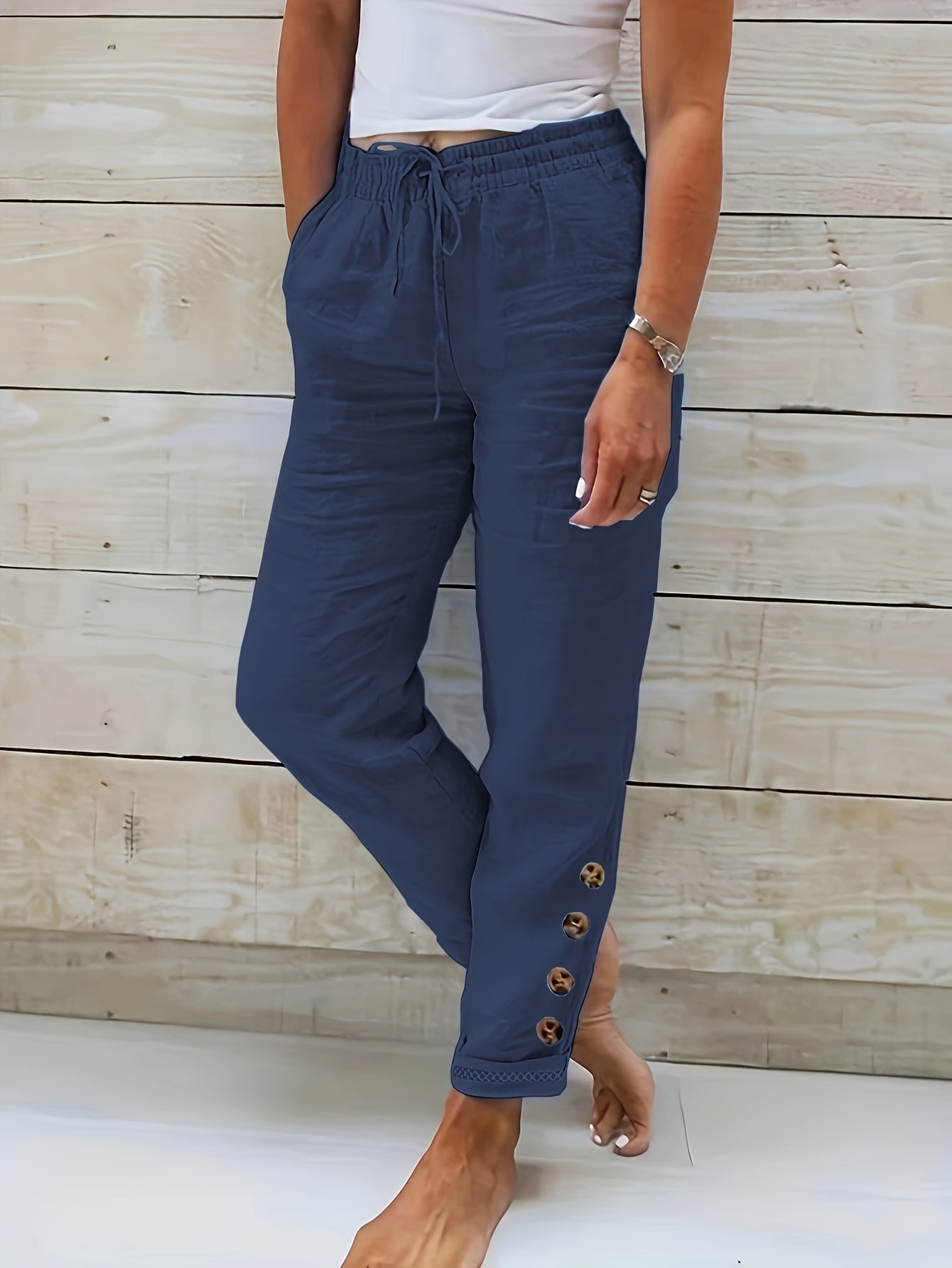 Valenzora | Cotton Natalia Trousers