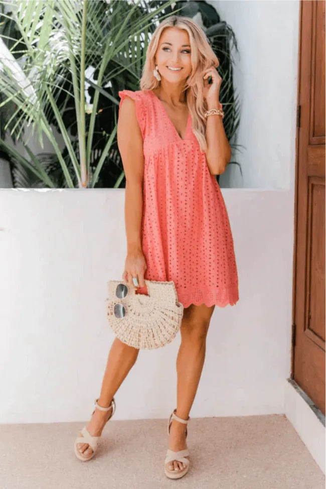 Valenzora - Embroidered summer dress