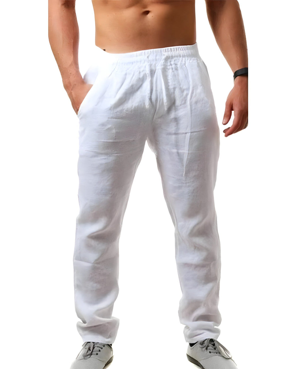 Valenzora | Casual linen trousers