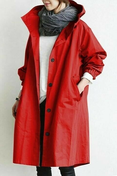 Casual and effortless winter coat
