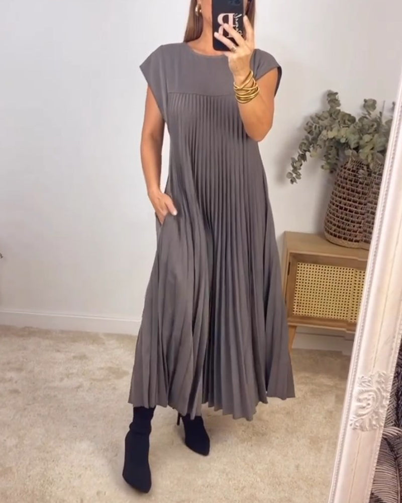 Color play dress