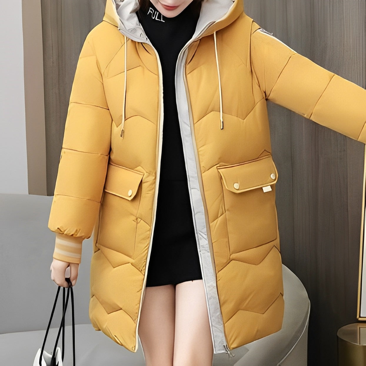 Valenzora | Warm and Long Padded Coat