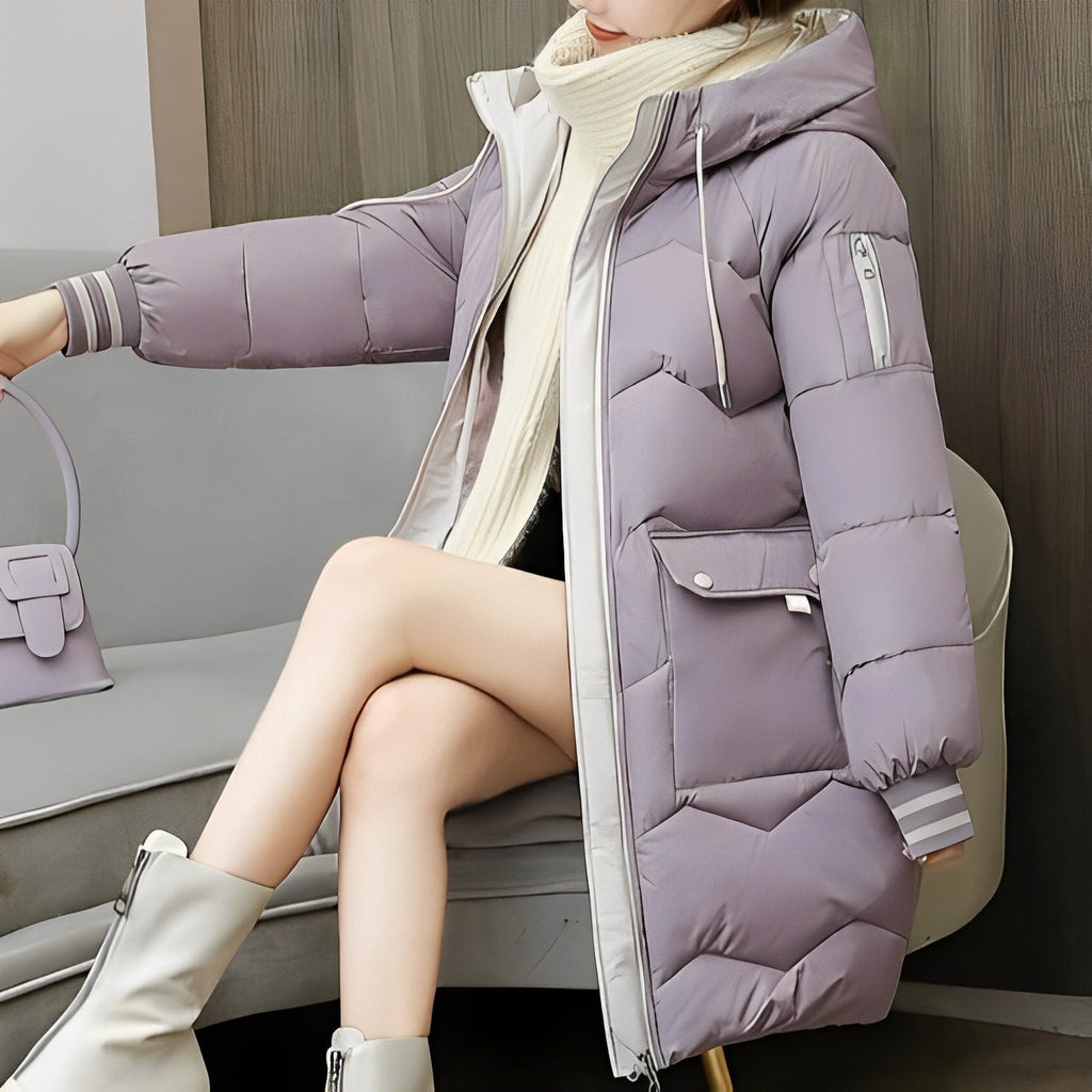 Valenzora | Warm and Long Padded Coat