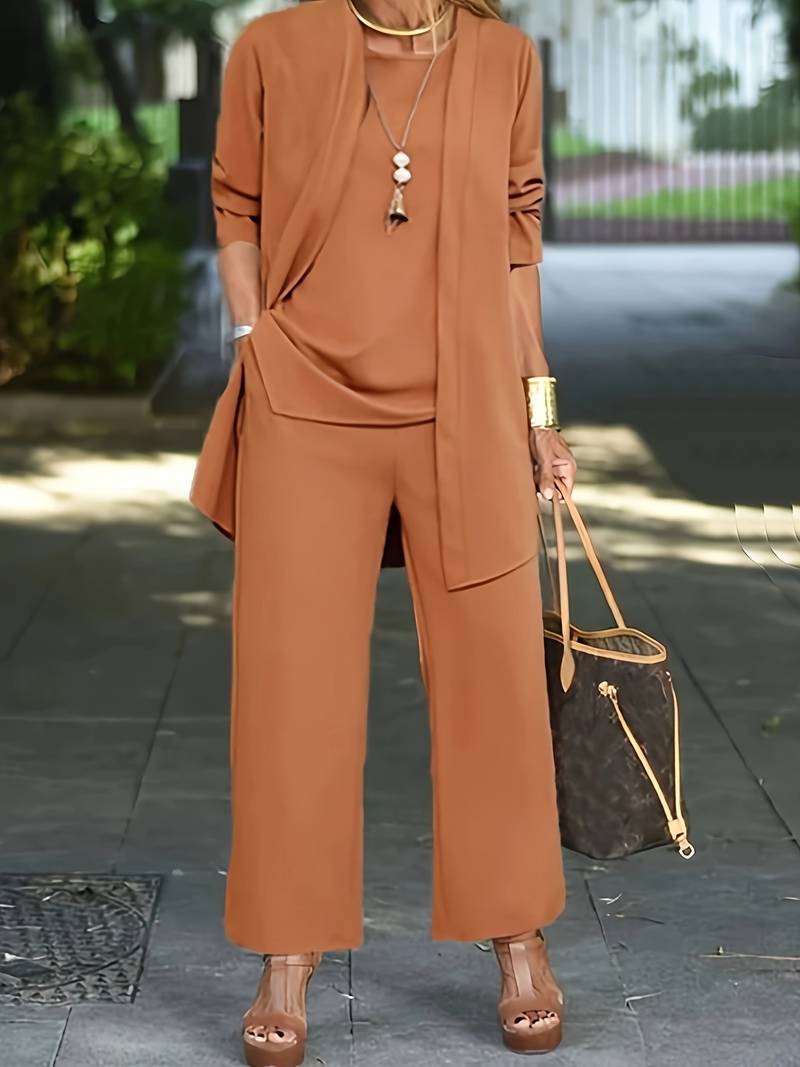 Valenzora | Elegantes dreiteiliges Ensemble für Damen