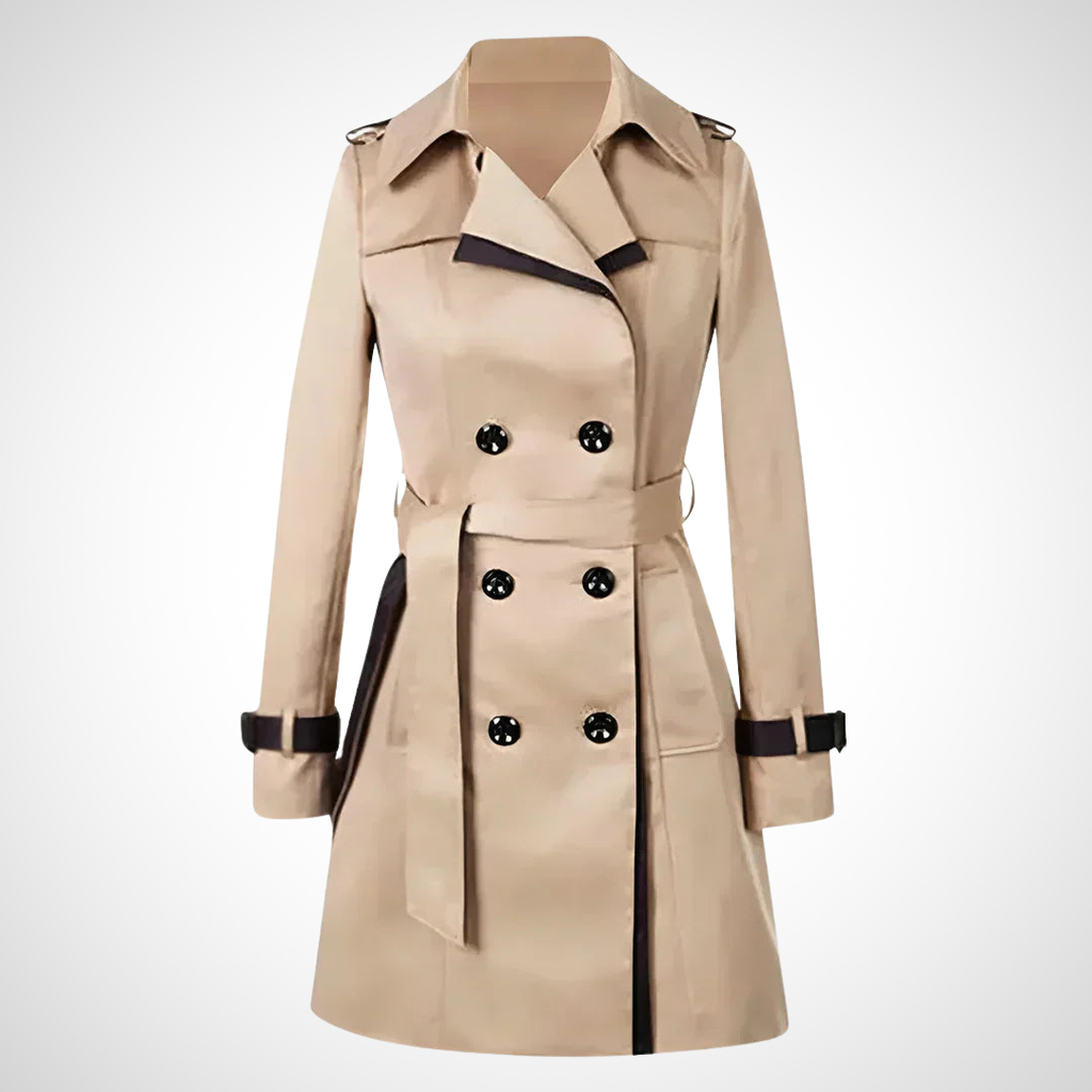 Valenzora | Damen Trenchcoat mit Gürtel