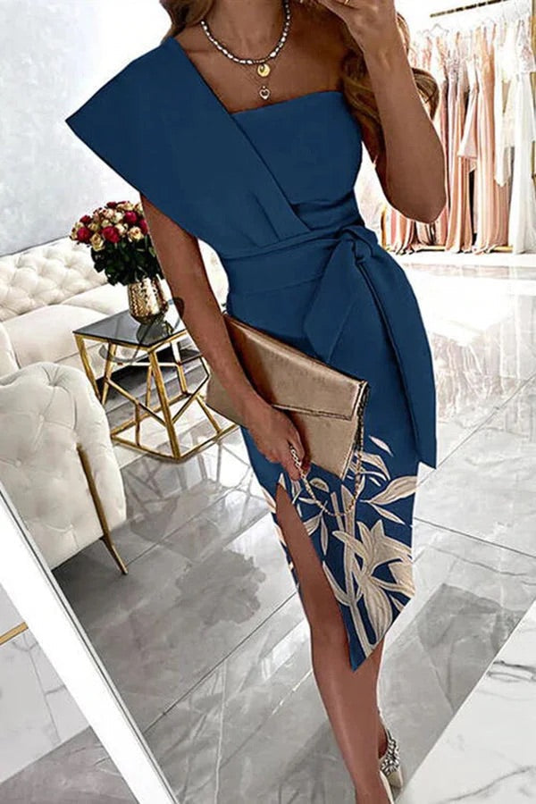 Valenzora | Carrie In Paris Knot Waist Pencil Dress