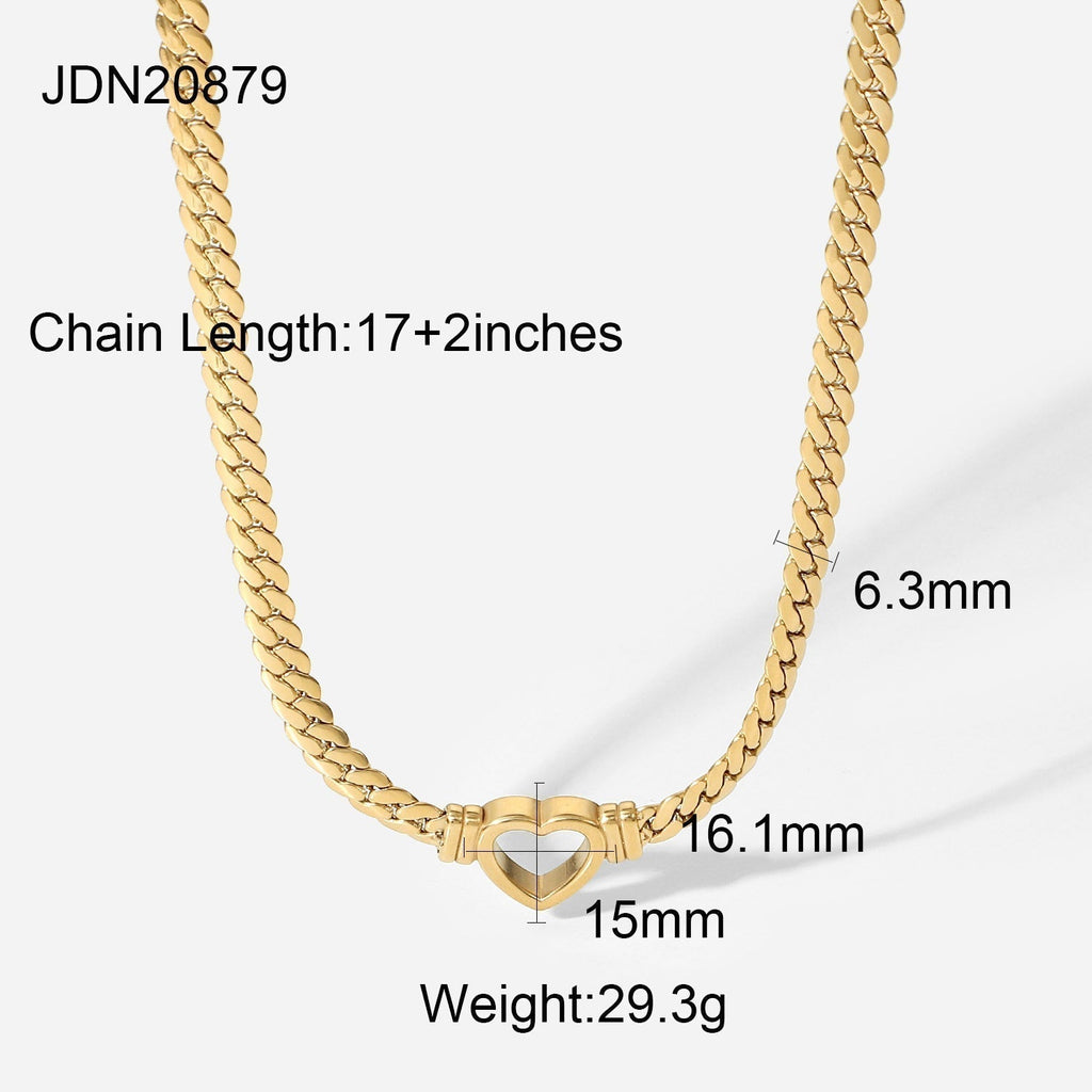 Valenzora | Cuban Heart Necklace