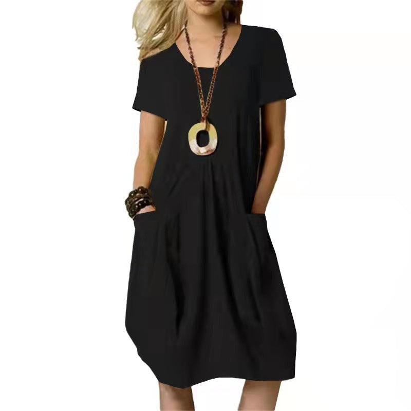 Knee-length women's dress