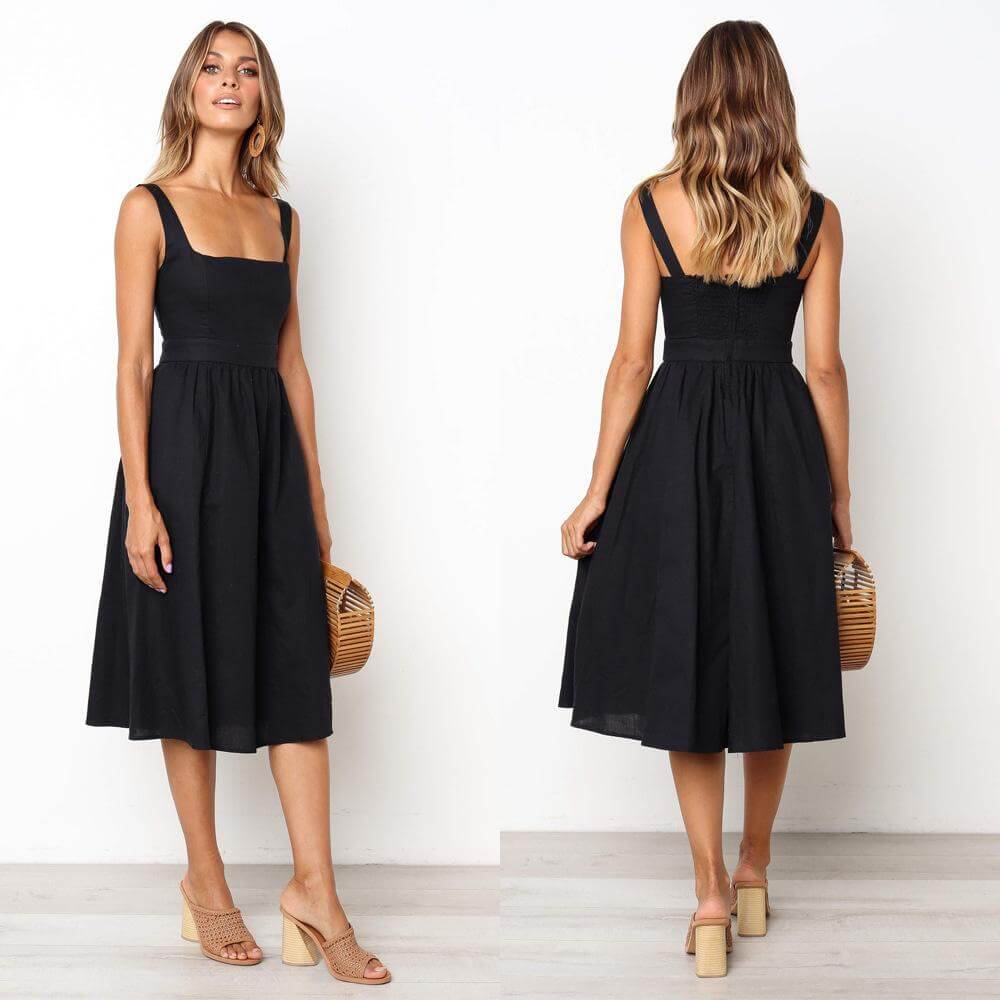 Valenzora | Partykleid einfarbig