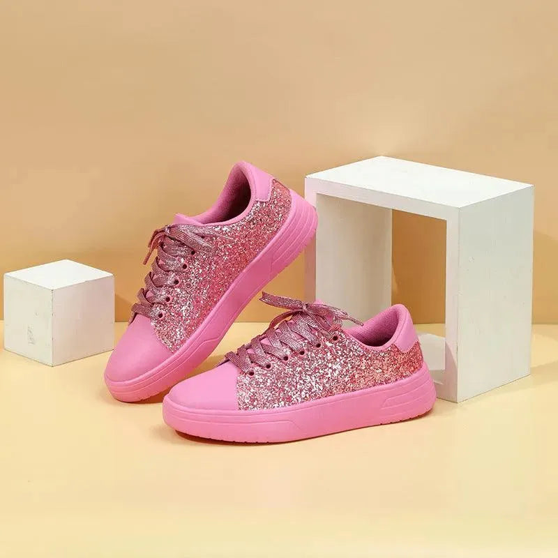 Valenzora | Glitzernde Sneaker mit Pailletten