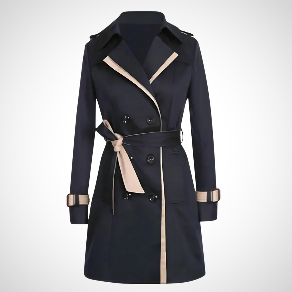 Valenzora | Damen Trenchcoat mit Gürtel