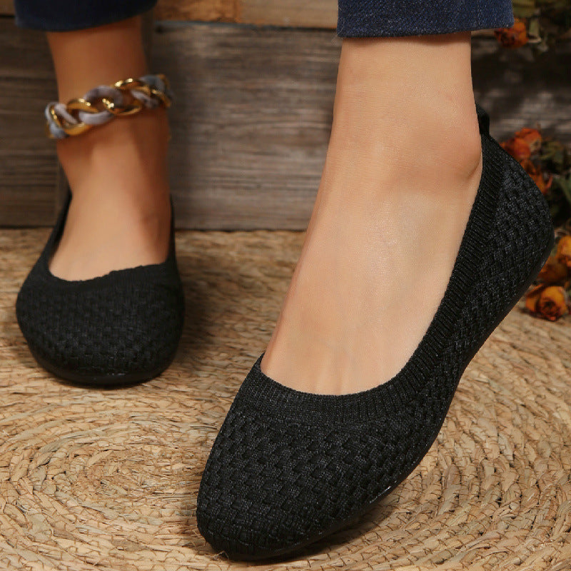 Bequeme Schuhe mit weicher Sohle