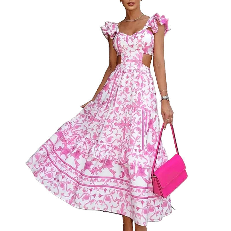 Valenzora shoulder pad dress