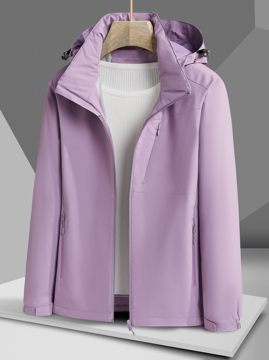 Valenzora Waterproof Fleece Winter Jacket with Hood for Women | Perfect for Outdoor Activities