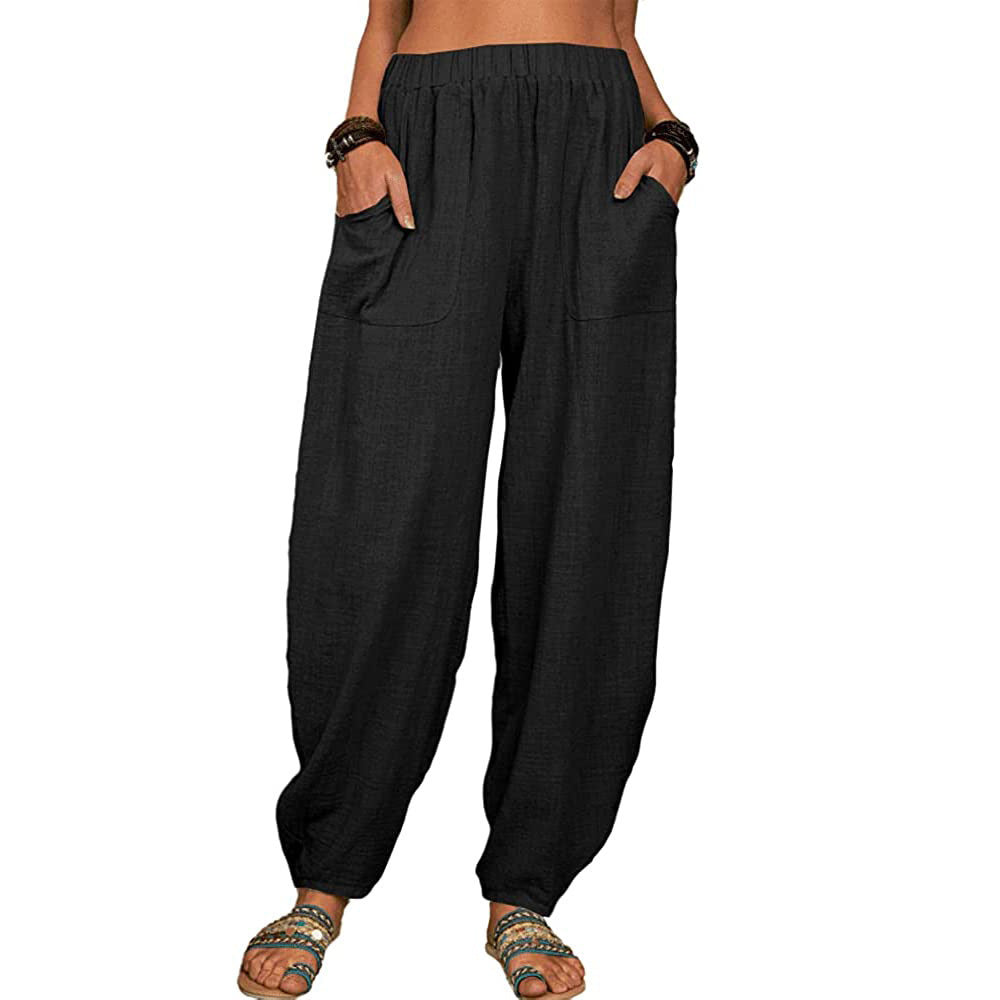 Valenzora | Casual harem pants with pockets