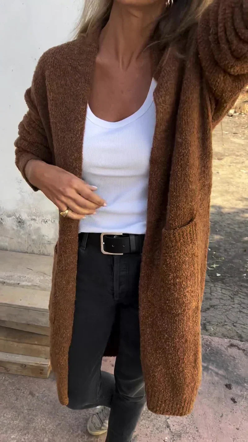 Valenzora | Cozy knitted coat