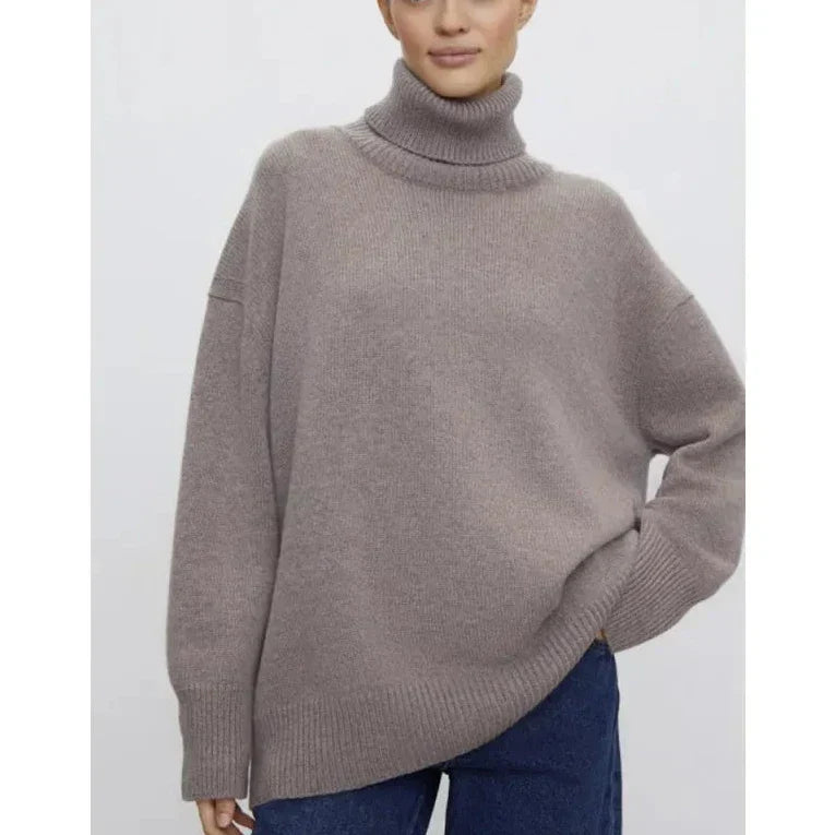 Valenzora | Stylische klassische Rollkragenpullover für Damen im Herbst