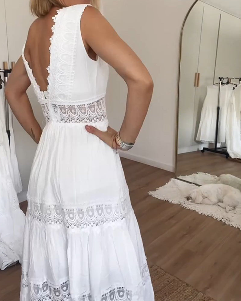 Valenzora | Lace Boho Dress