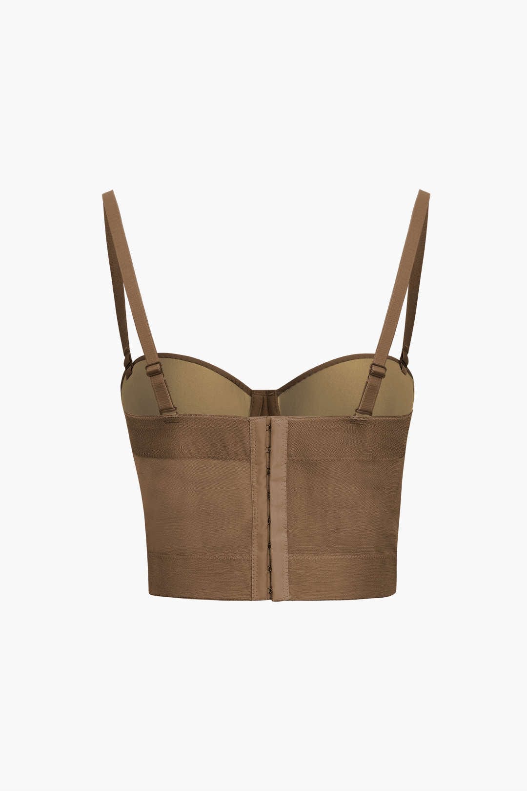 Valenzora | Figurbetontes Bustier-Top mit Bügelkörbchen und transparenter Mesh-Struktur