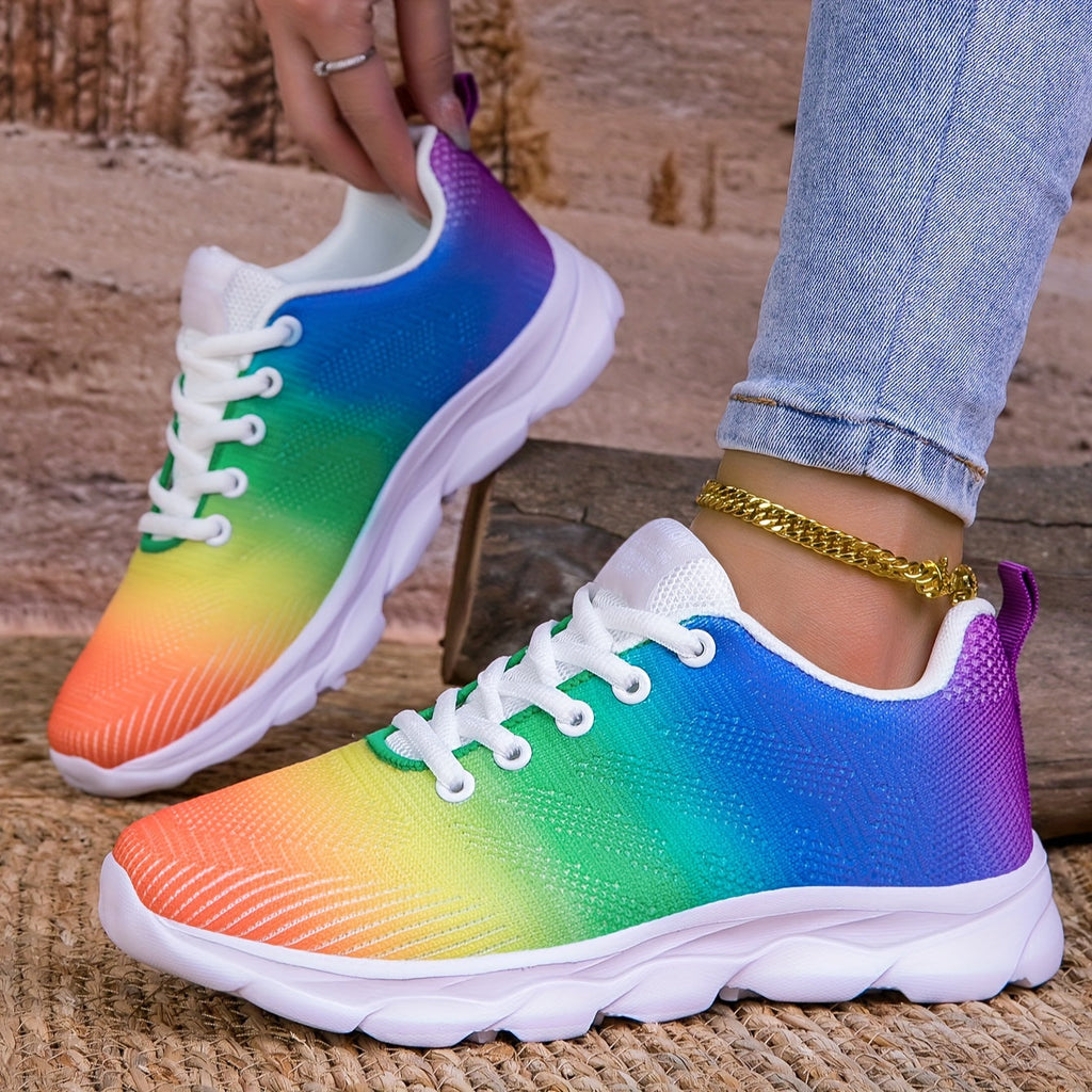 Valenzora | Breathable knitted women's sneakers
