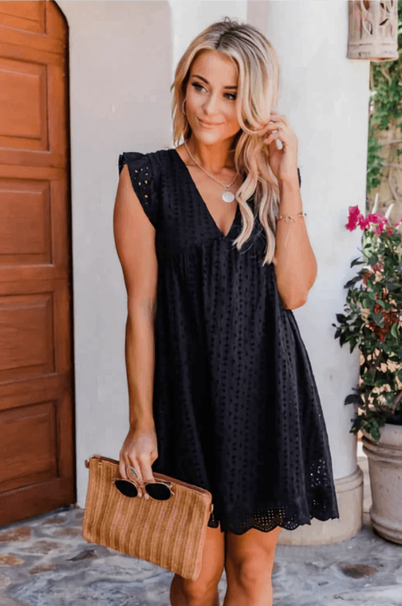 Valenzora | Women's Summer Dress with Trousers Comfortable Women's Dress