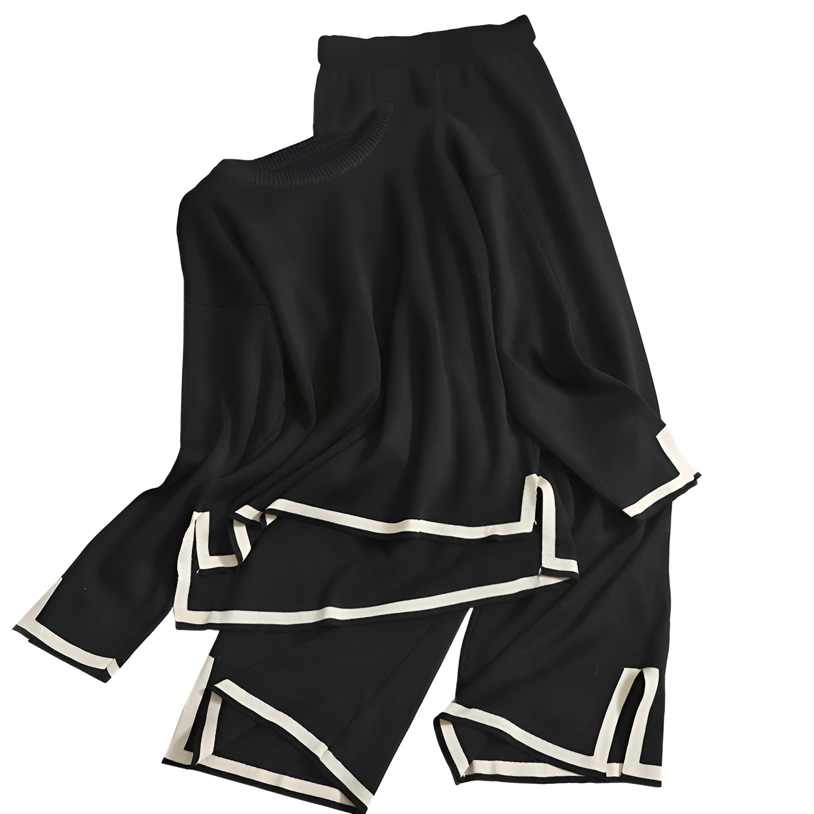 Valenzora Elastic Knit Lounge Set