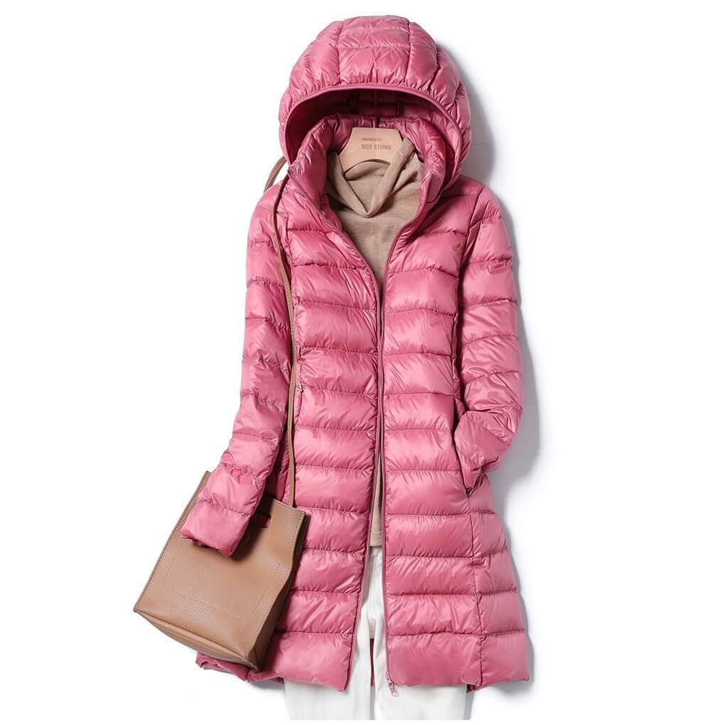 Valenzora | Damenjacke - Steppjacke mit Kapuze