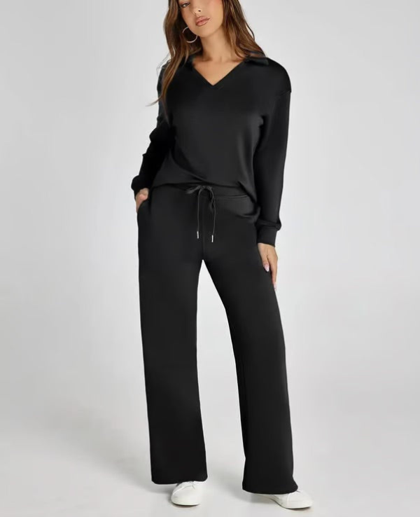 Valenzora | Women's Two-Piece Set: Comfortable & Trendy Look for Women