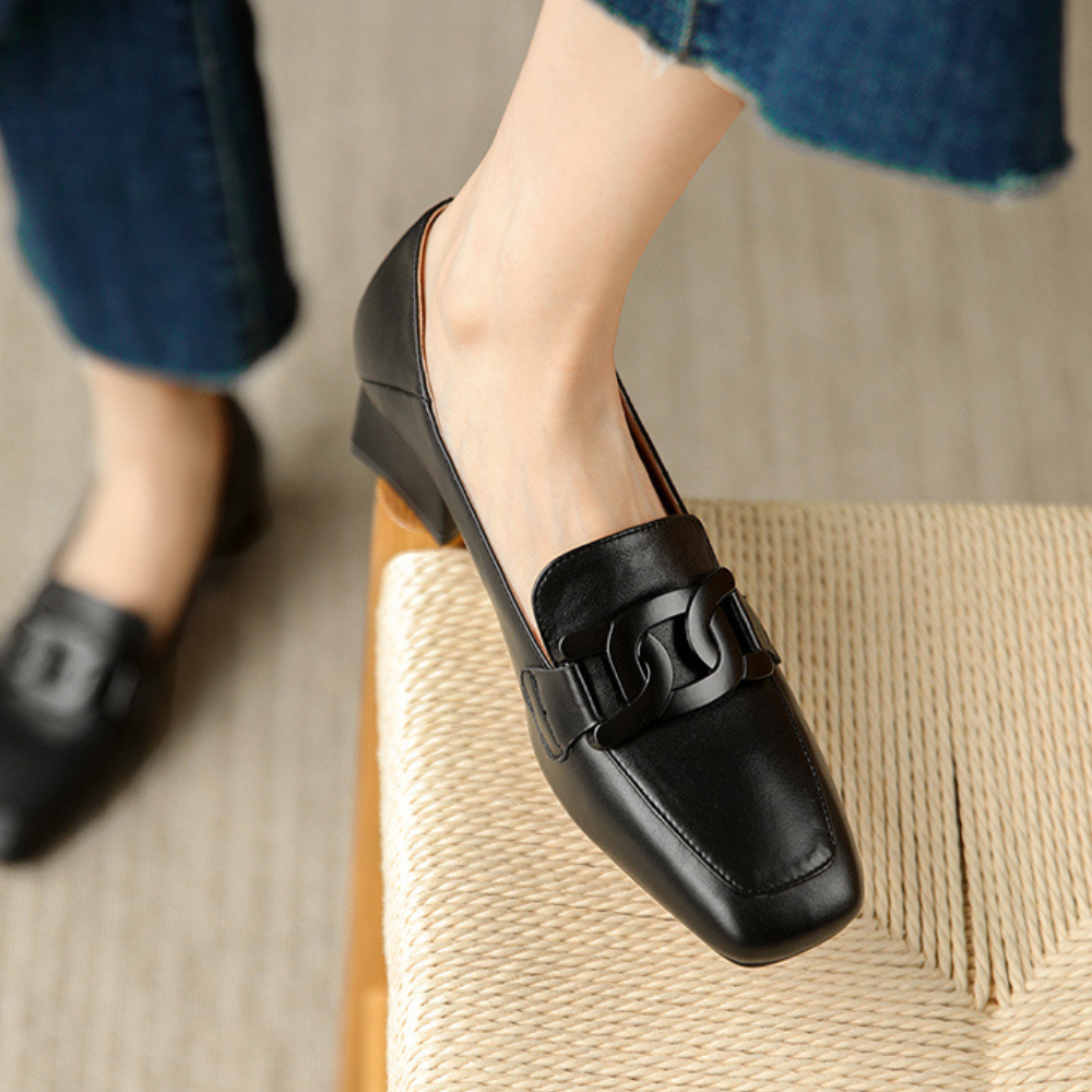 Valenzora | Comfortable shoes with a medium heel and arch support