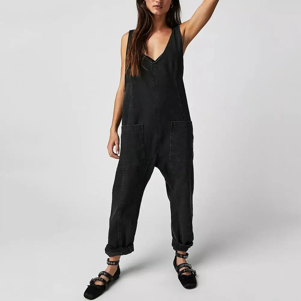 Valenzora | Stylischer Jeans-Overall