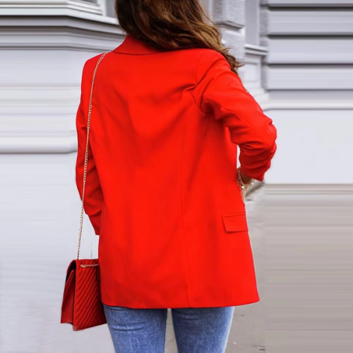 Valenzora | Elegante Damenblazer mit Ein-Knopf-Verschluss, ideal fürs Büro