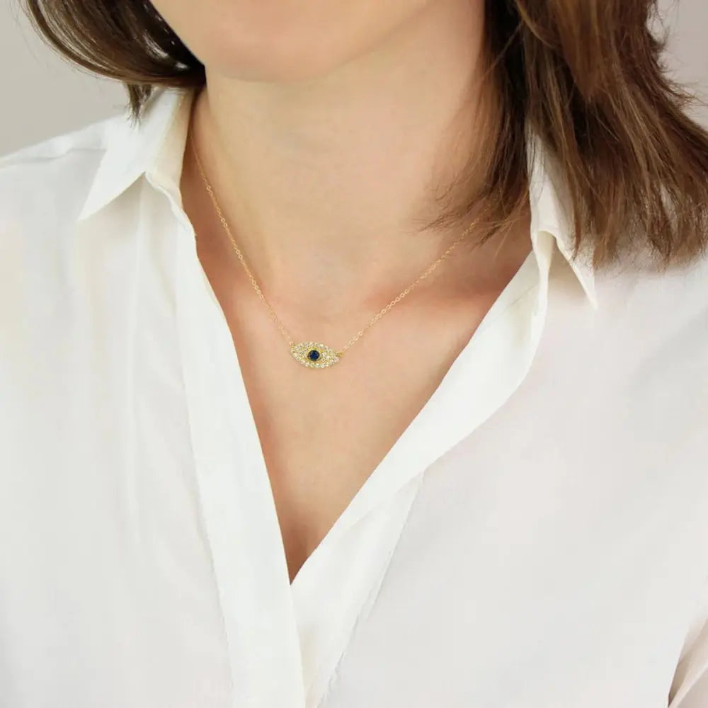 Valenzora | Damen-Schutzanhänger aus Sterlingsilber mit Diamant