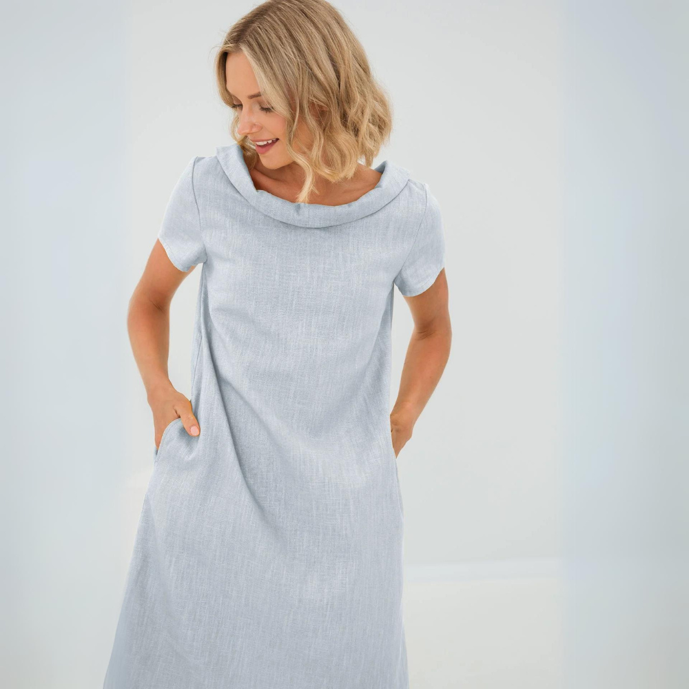 Valenzora | Leinen-Sommerkleid