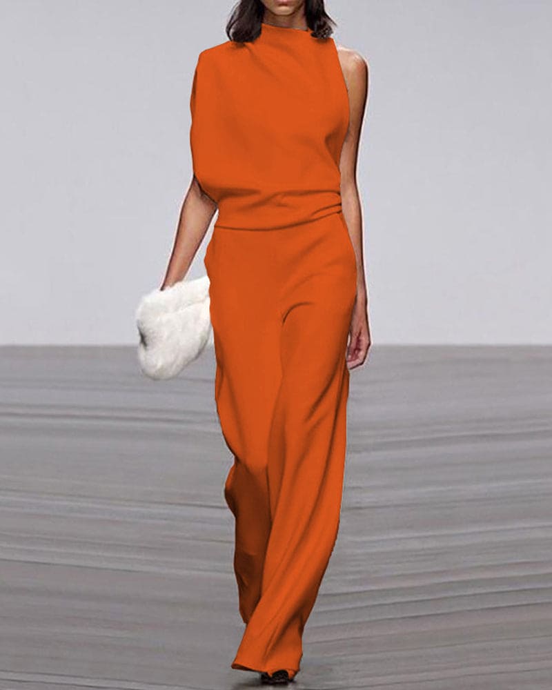 Valenzora | Premium One Shoulder Jumpsuit
